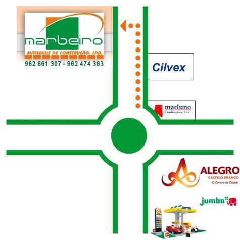 Mapa com a localiza��o da empresa